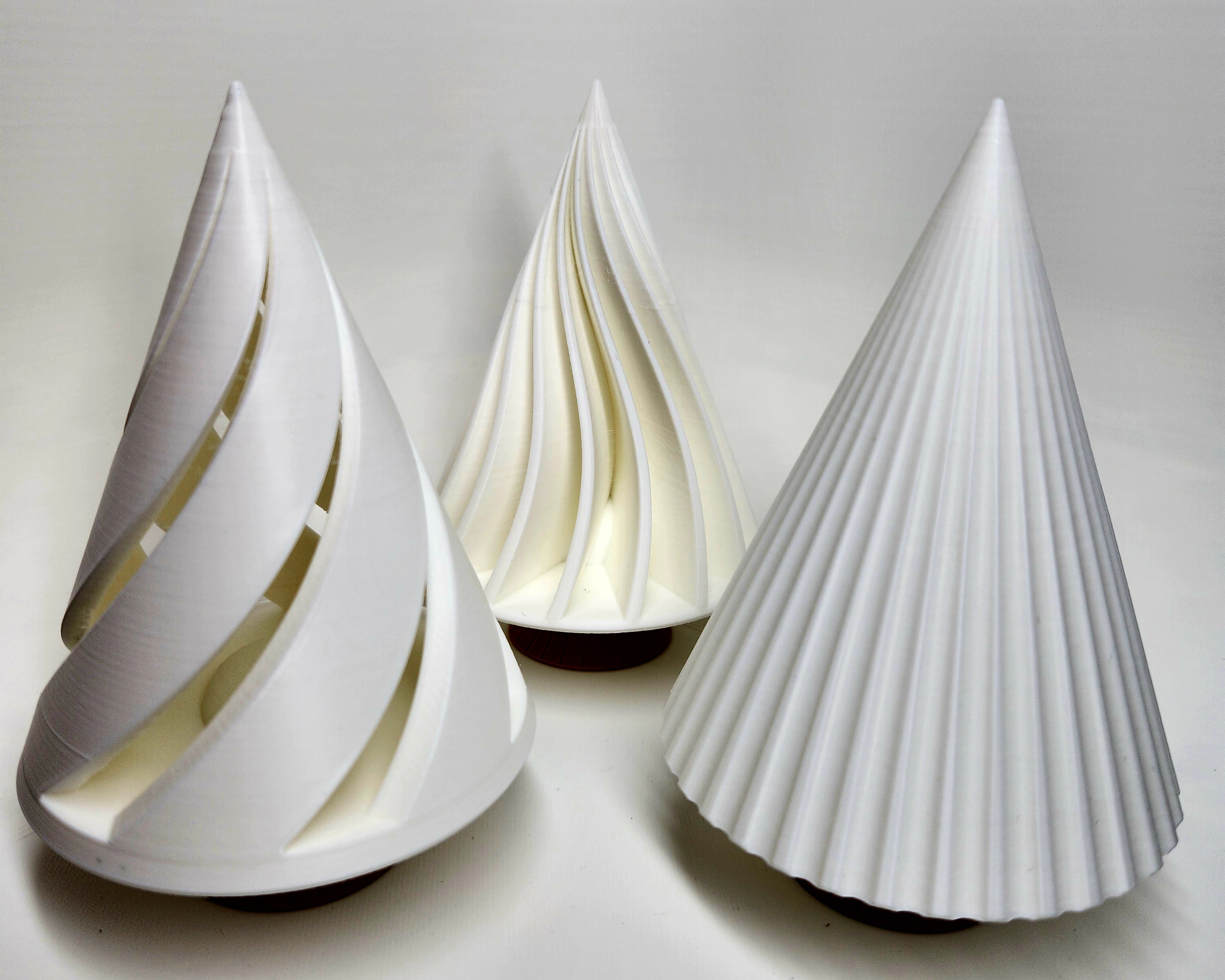 Weiße Winter-Bäume